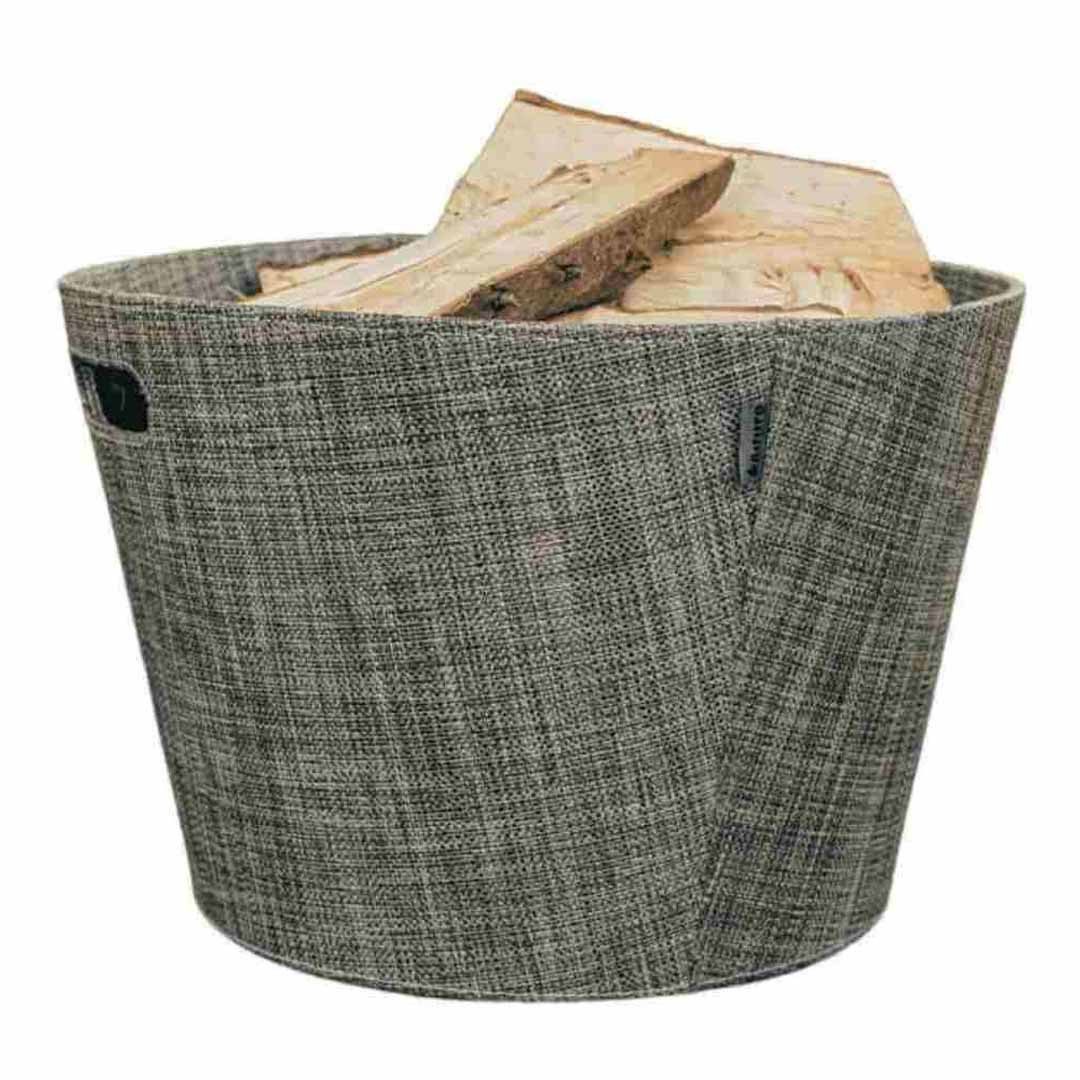 ADURO Kaminholzkorb Holzkorb Aduro Proline Ø 45 cm PET khaki melange