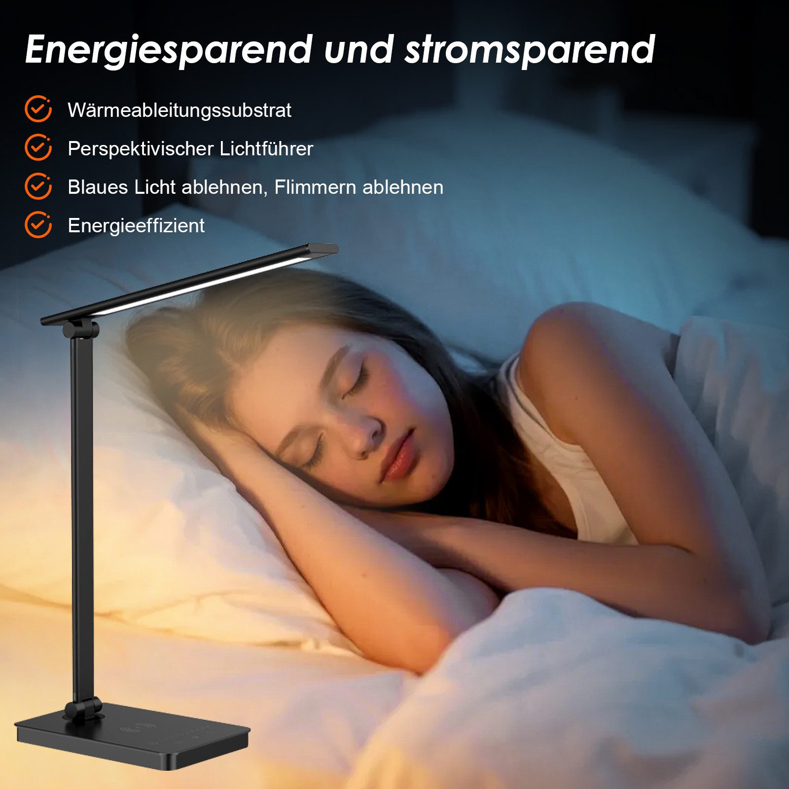 Fine Life Pro LED Schreibtischlampe LED Dimmbare Tischleuchte 15W Tischlamp günstig online kaufen