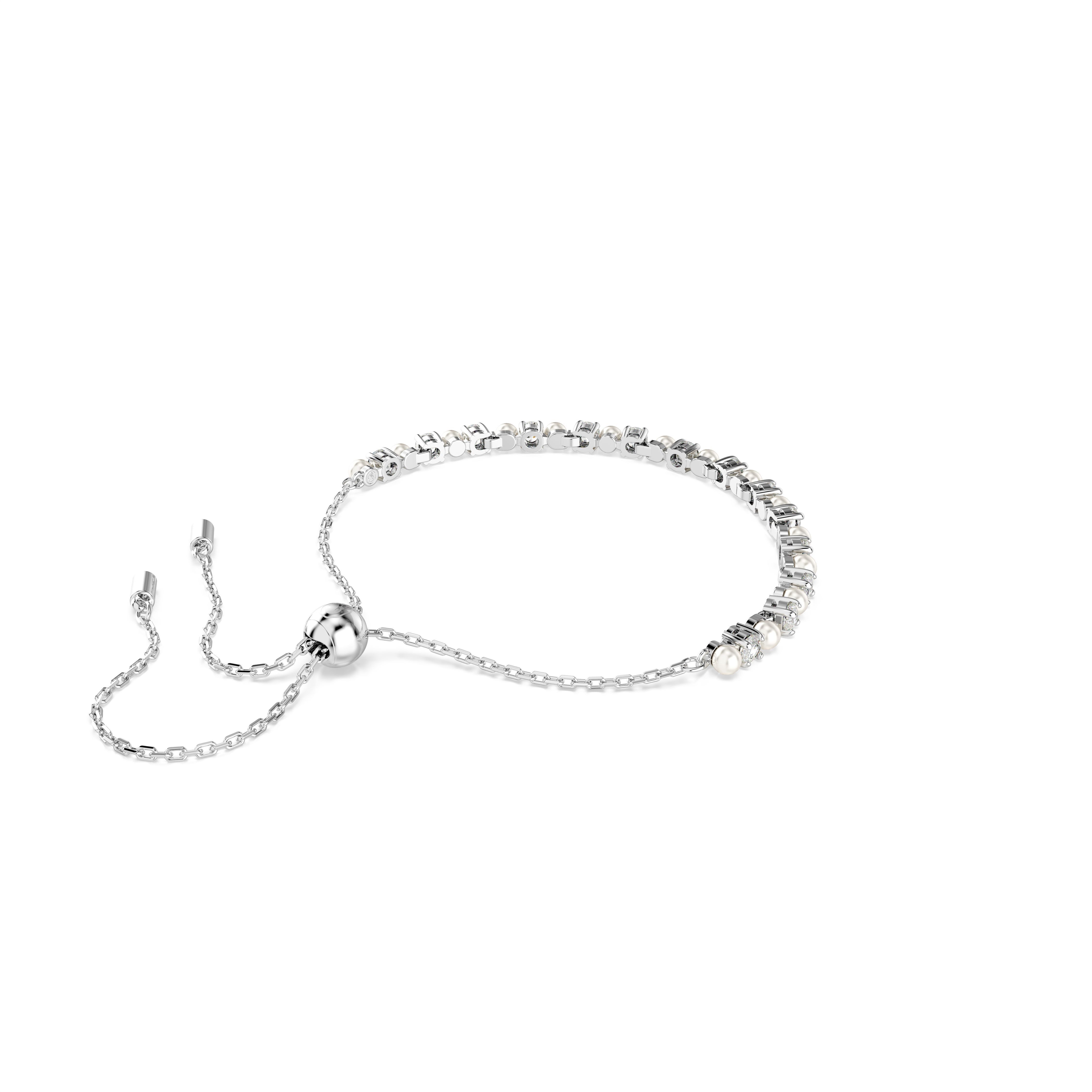 Swarovski Armkette weiß...