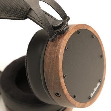OLLO Audio S4R 1.3 Over-Ear-Kopfhörer (geschlossen, Ohrmuscheln aus Holz, mit Kopfhörertasche und Tuch)