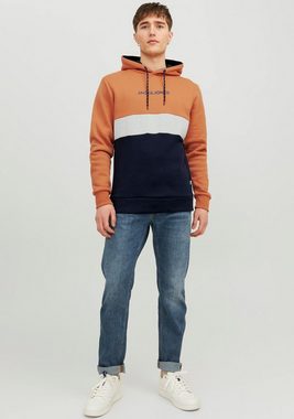 Jack & Jones Kapuzensweatshirt JJEREID BLOCKING SWEAT HOOD NOOS