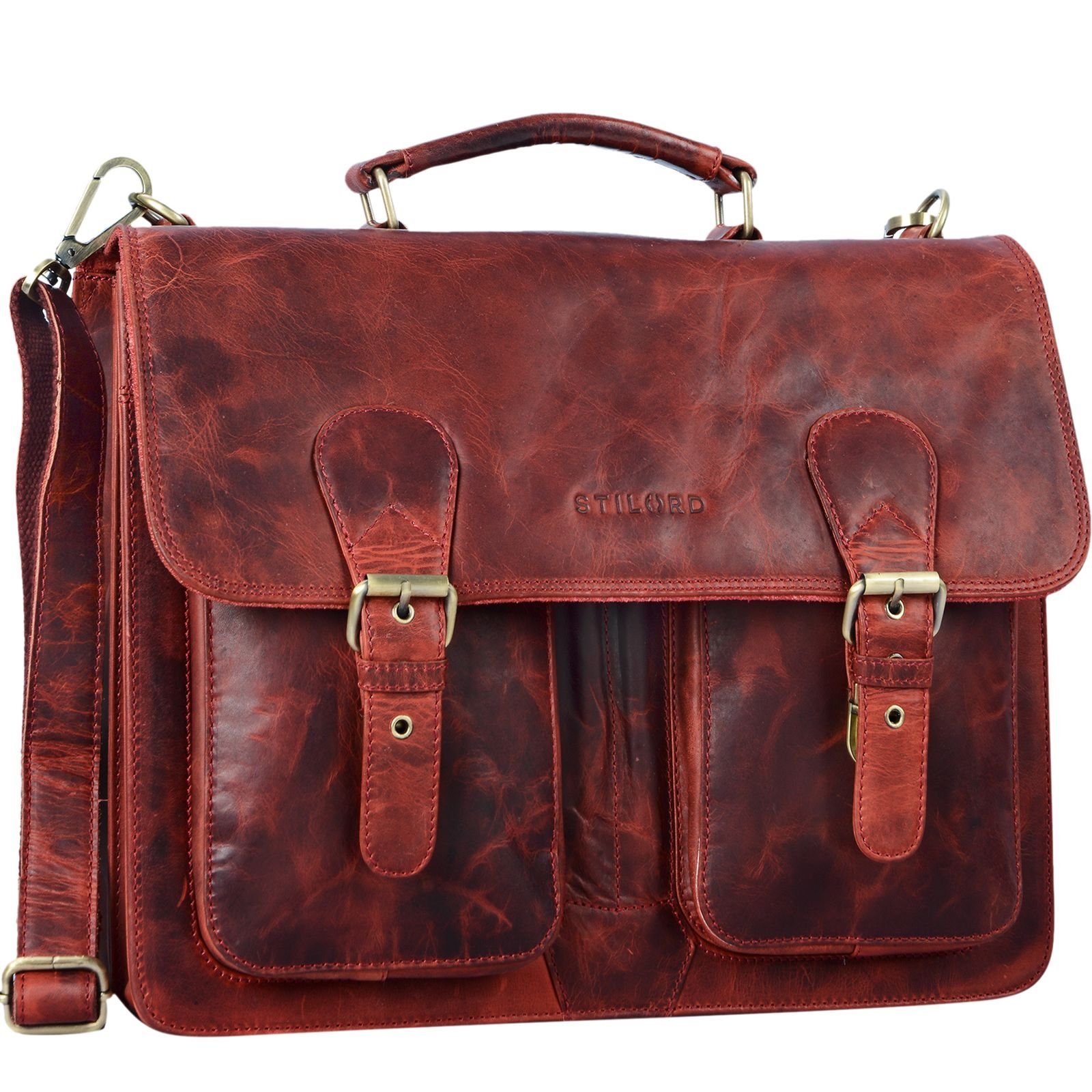 STILORD Aktentasche "Karl" Aktentasche Herren Lehrertasche günstig online kaufen