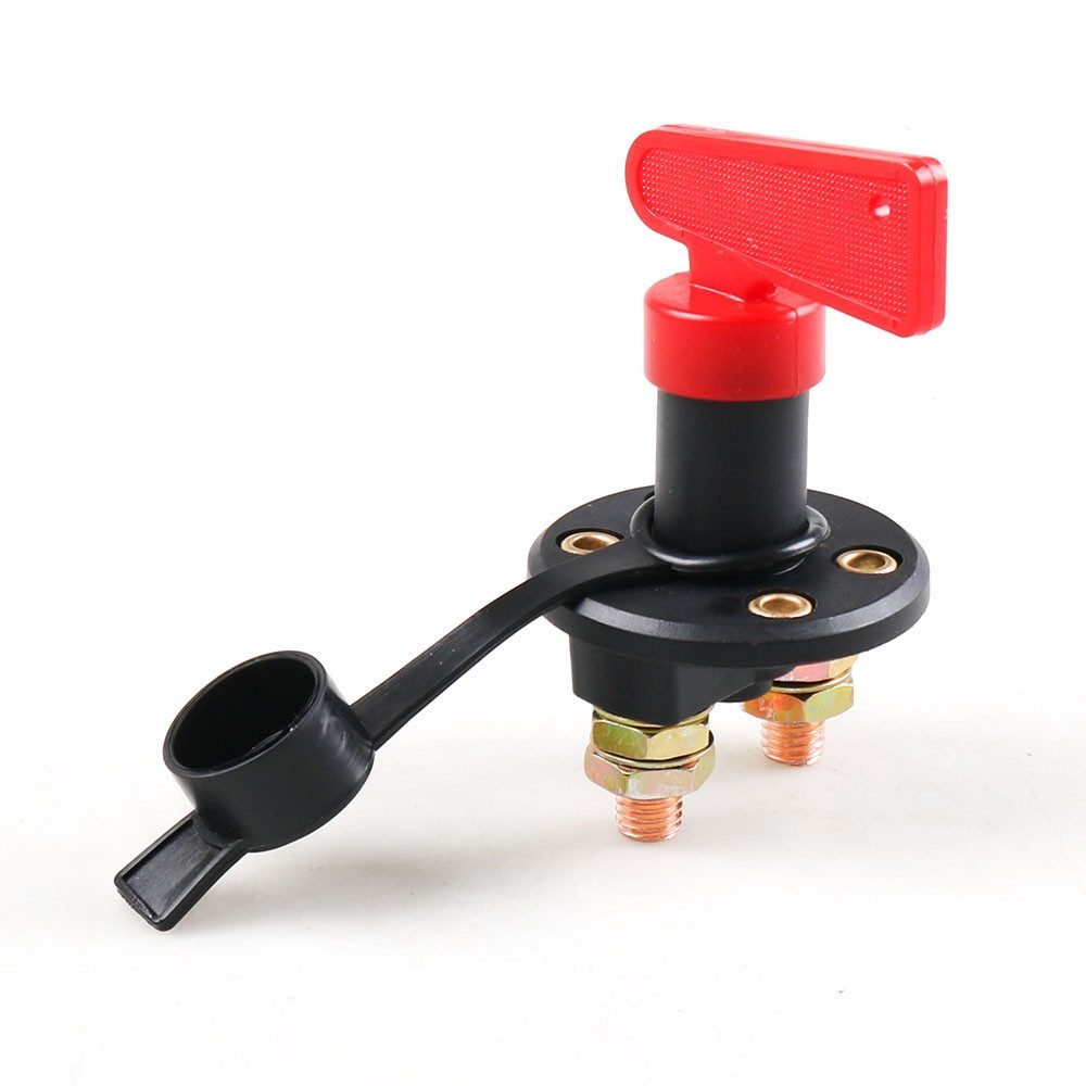12 V Batterie-Hauptschalter Trennschalter 300A 2 Schlüssel Batterie
