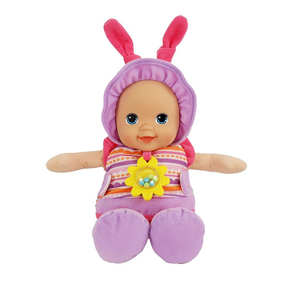 Babypuppe Besttoy - Weichpuppe Maggy - mit Rassel - ca. 30 cm