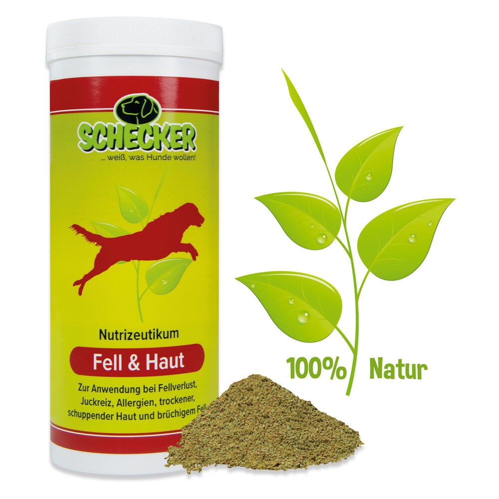 Schecker Ekzemerpflege Schecker Fellpflege - Nutrizeutikum Fell & Haut, (1-St), 100% Natur