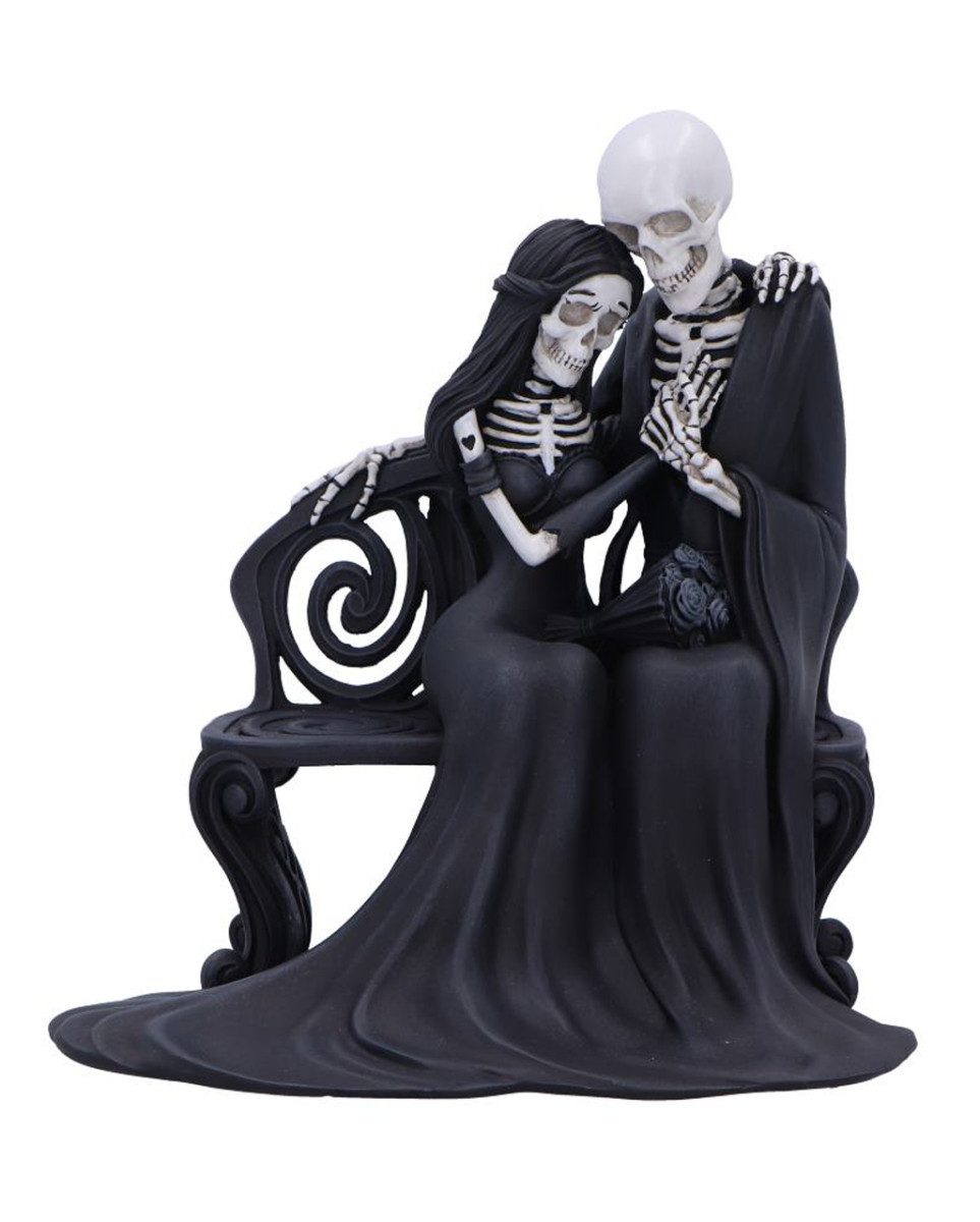 Dekofigur Gothic Skelett Figur ";Eternal Bond"; 19