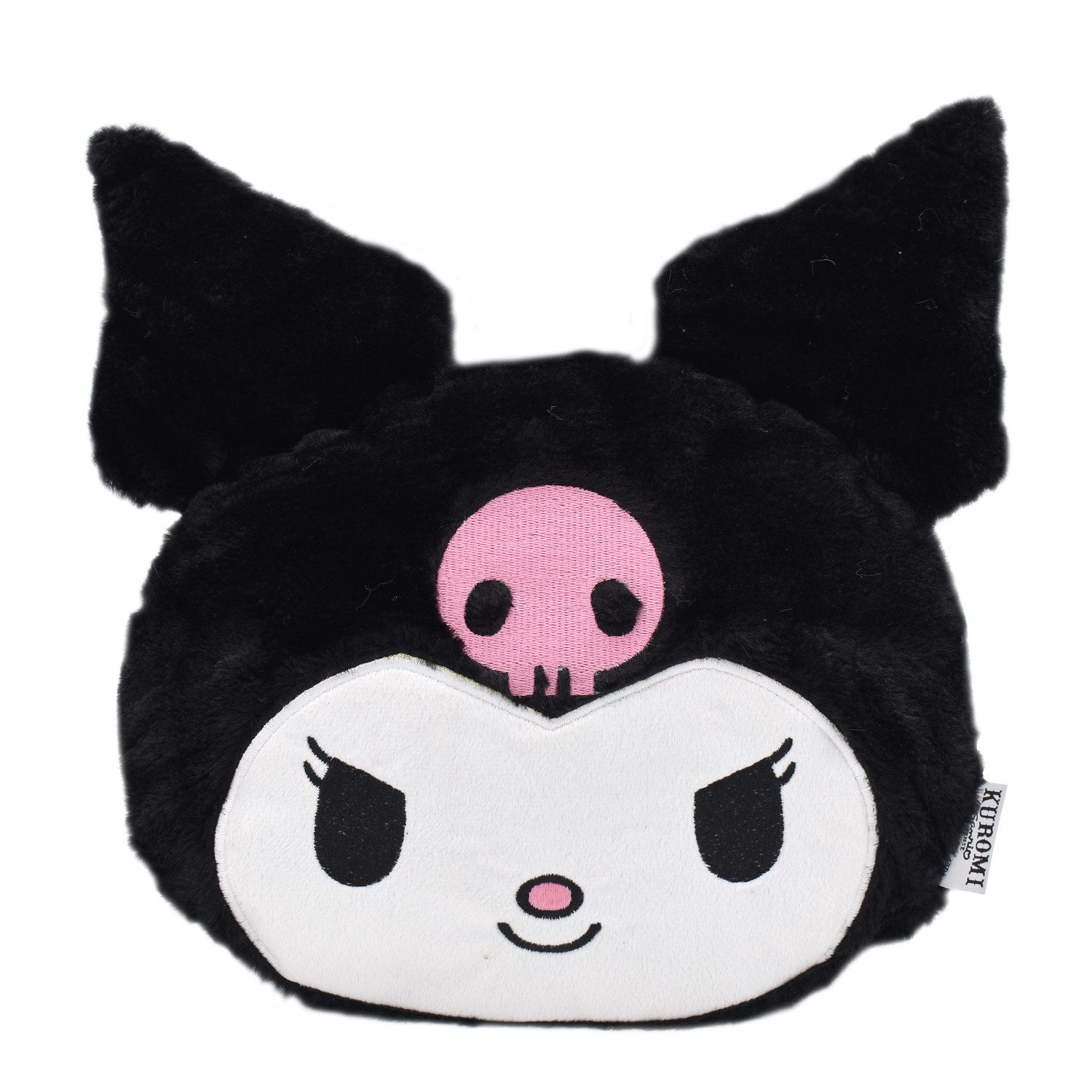 HF Home Flair Wärmekissen 1x Kuromi Wärmflasche 600ml mit abnehmbarem Plüsch-Bezug, (1-tlg), Ideal für Kinder & Kawaii Fans