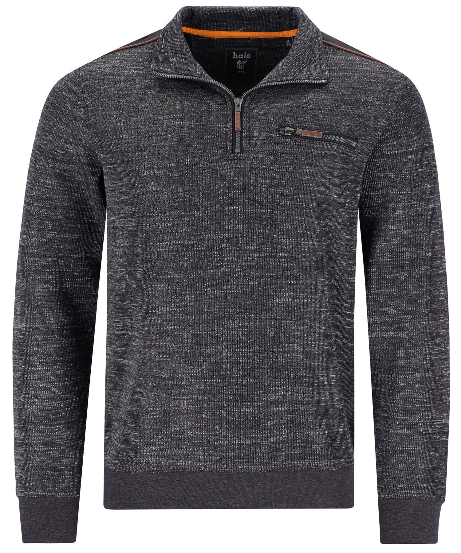 Hajo Sweatshirt Herren Sweatshirt mit Reißverschluss günstig online kaufen