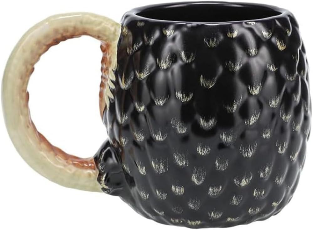 Paladone Tasse House of the Dragon Eierförmiger Кружки - 500 ml Keramikbecher, lizenziertes Merchandise