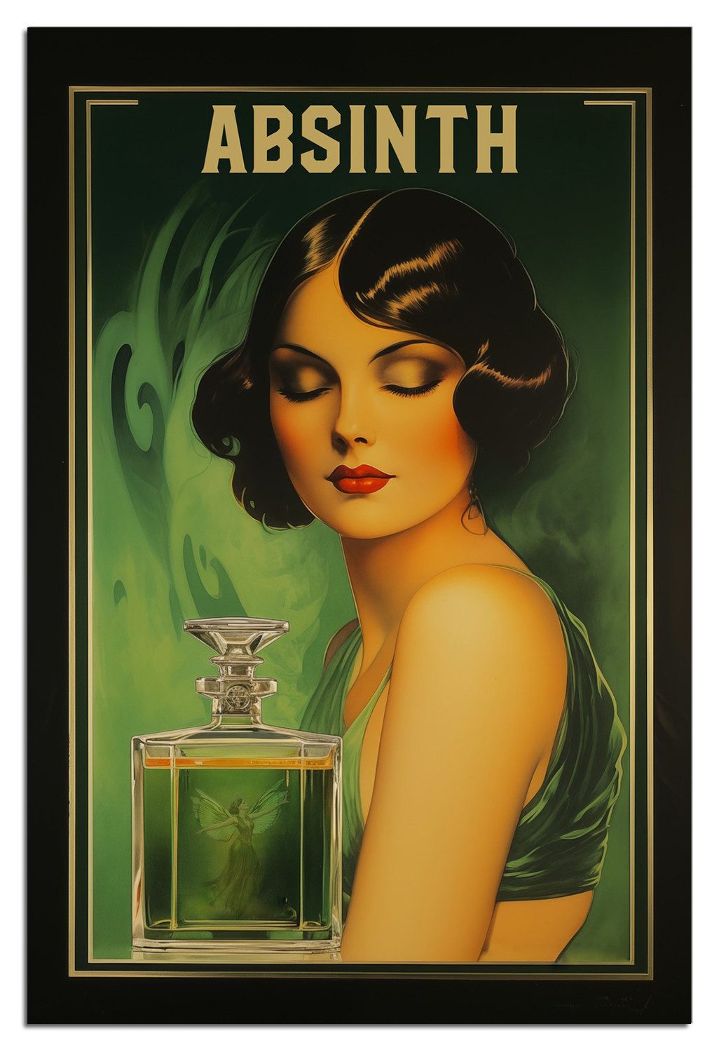 Wallario Poster, Grüne Versuchung, in verschiedenen Ausführungen