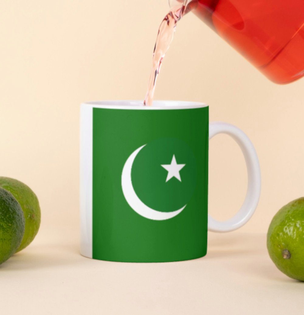 Tinisu Tasse Pakistan Kaffeetasse Flagge Pot Kaffee Tasse National Becher Coffeecup