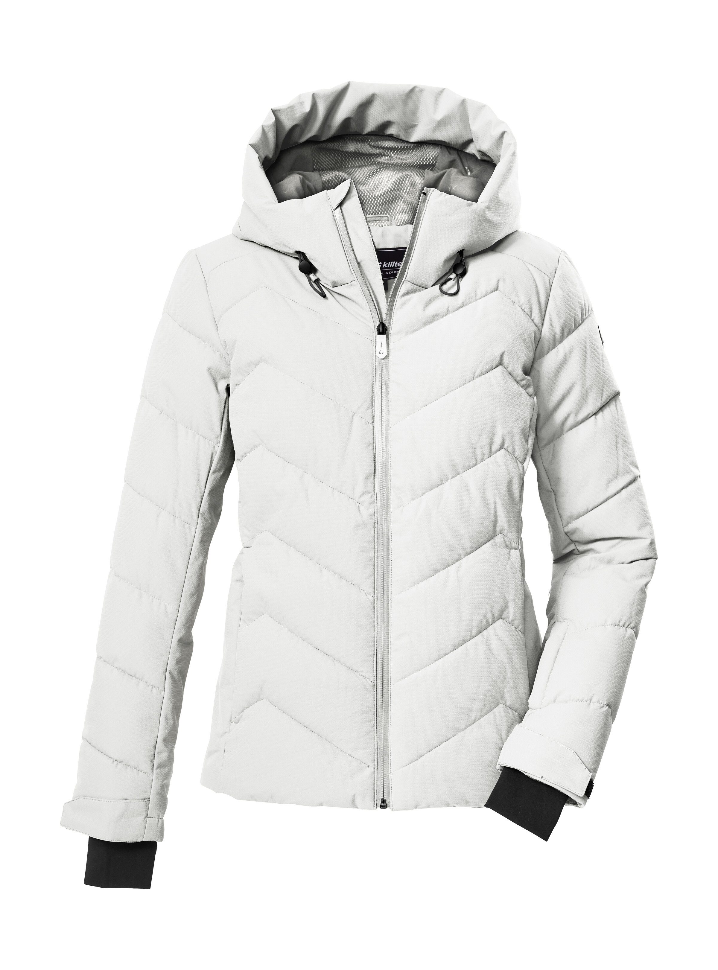 Killtec Skijacke KSW 31 WMN SKI QLTD JCKT Winddichte, wasserabweisende Skijacke mit Daunenoptik und Schneefang