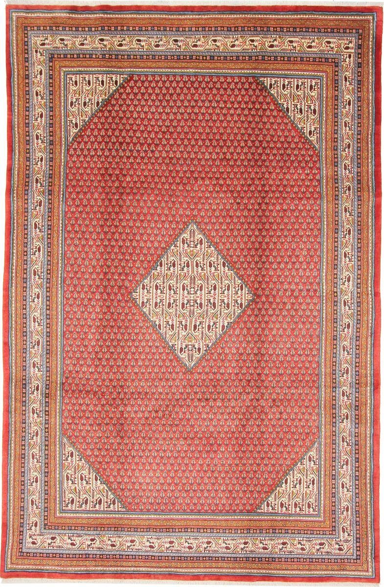 Orientteppich Sarough Mir Boteh 216x316 Handgeknüpfter Orientteppich, Nain Trading, rechteckig, Höhe: 12 mm | Kurzflor-Teppiche