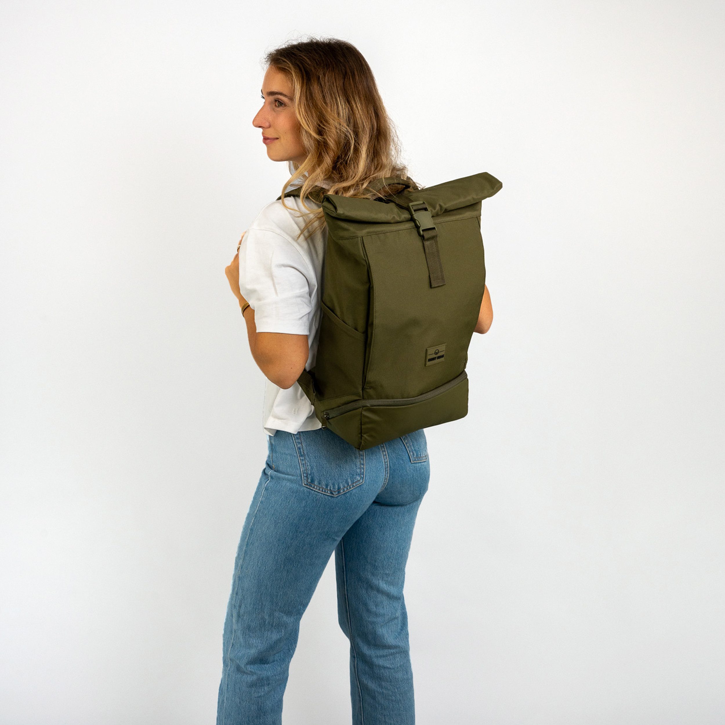 Johnny Urban Cityrucksack Allen Medium, Rolltop günstig online kaufen