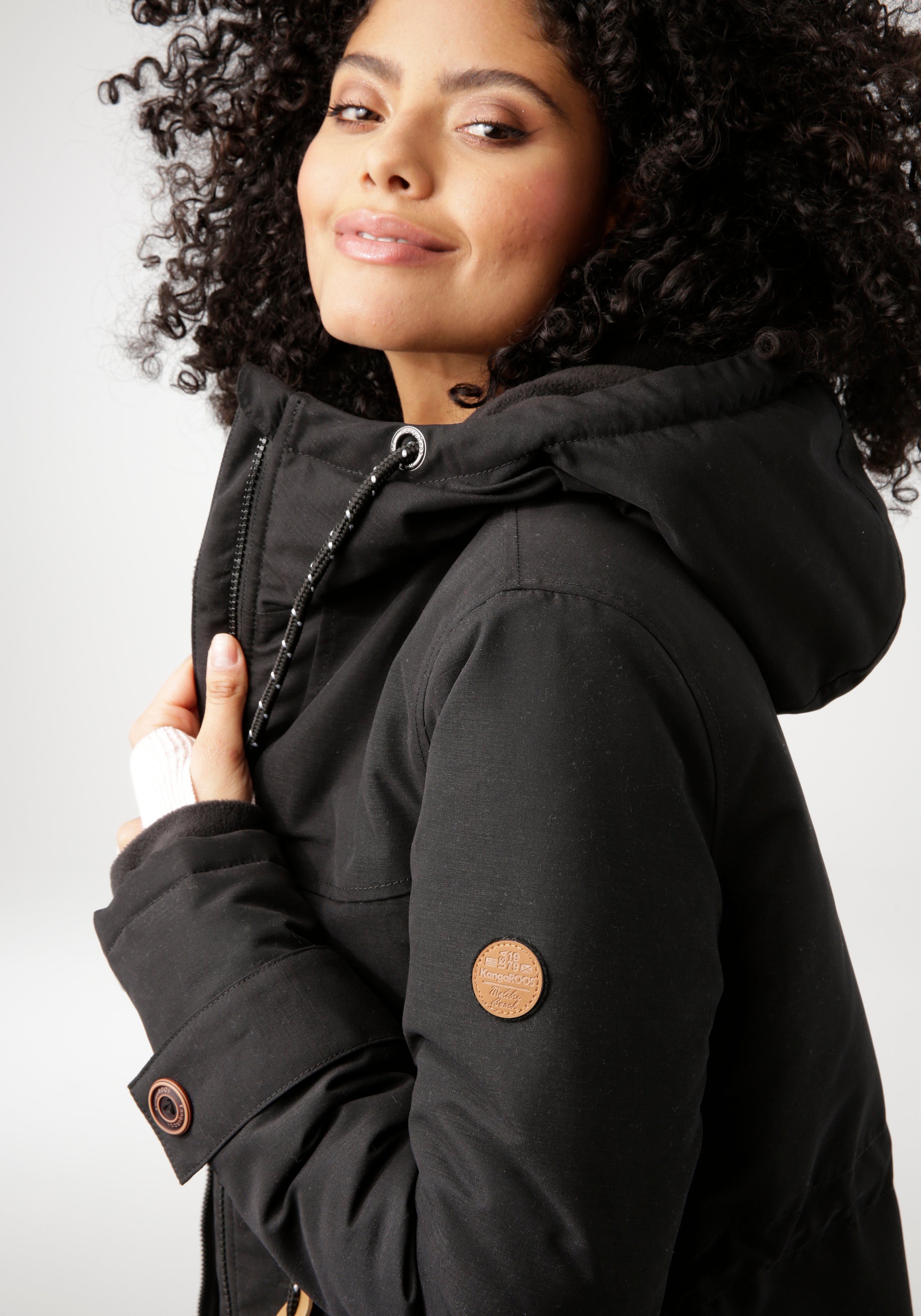 KangaROOS Winterjacke mit Fleece-Fütterung