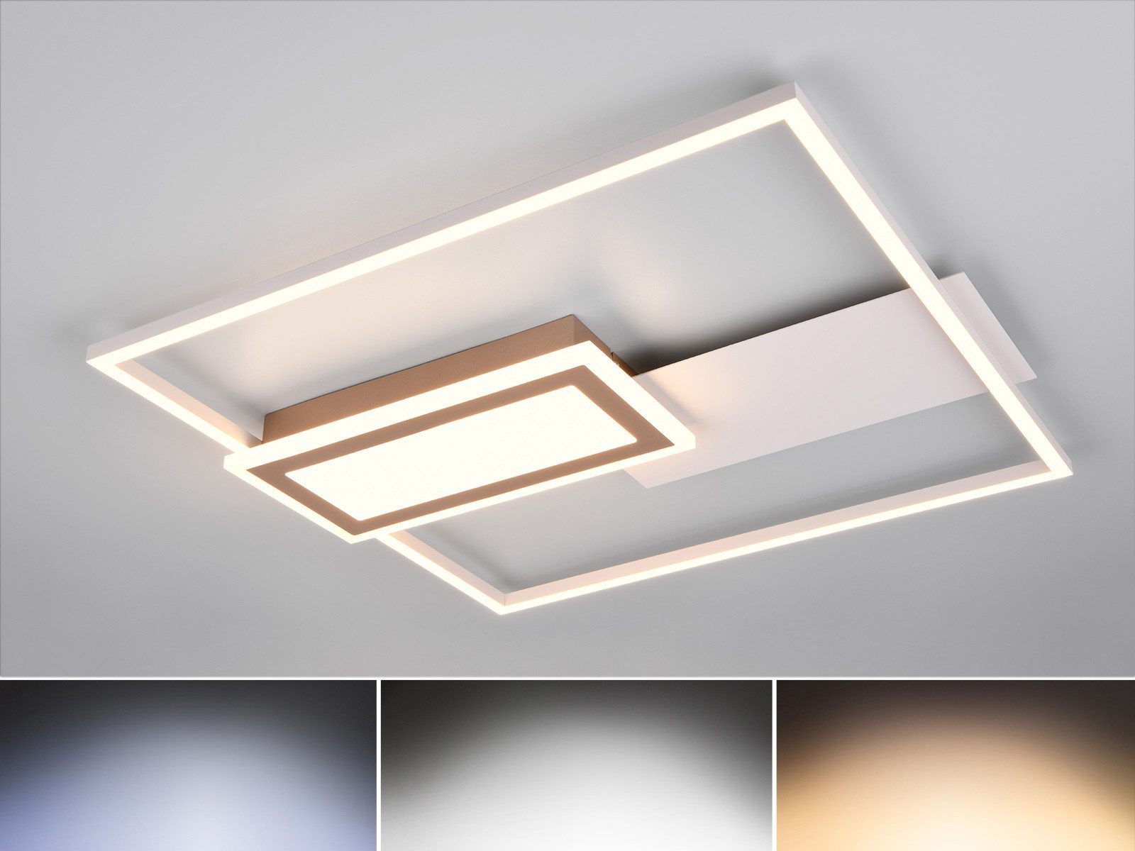 Reality Leuchten LED Deckenleuchte, Dimmfunktion, LED günstig online kaufen