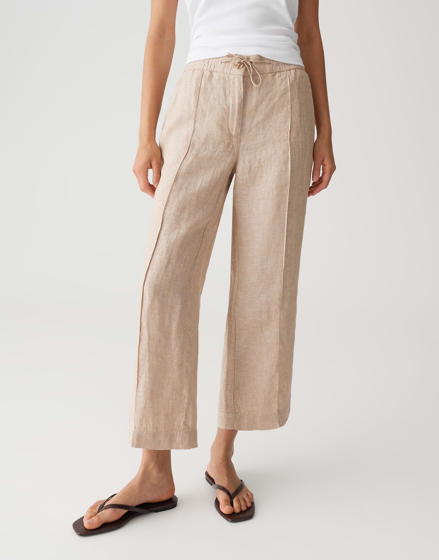 OPUS Leinenhose MAIKITO LINEN Relaxed aus reinem Leinen günstig online kaufen