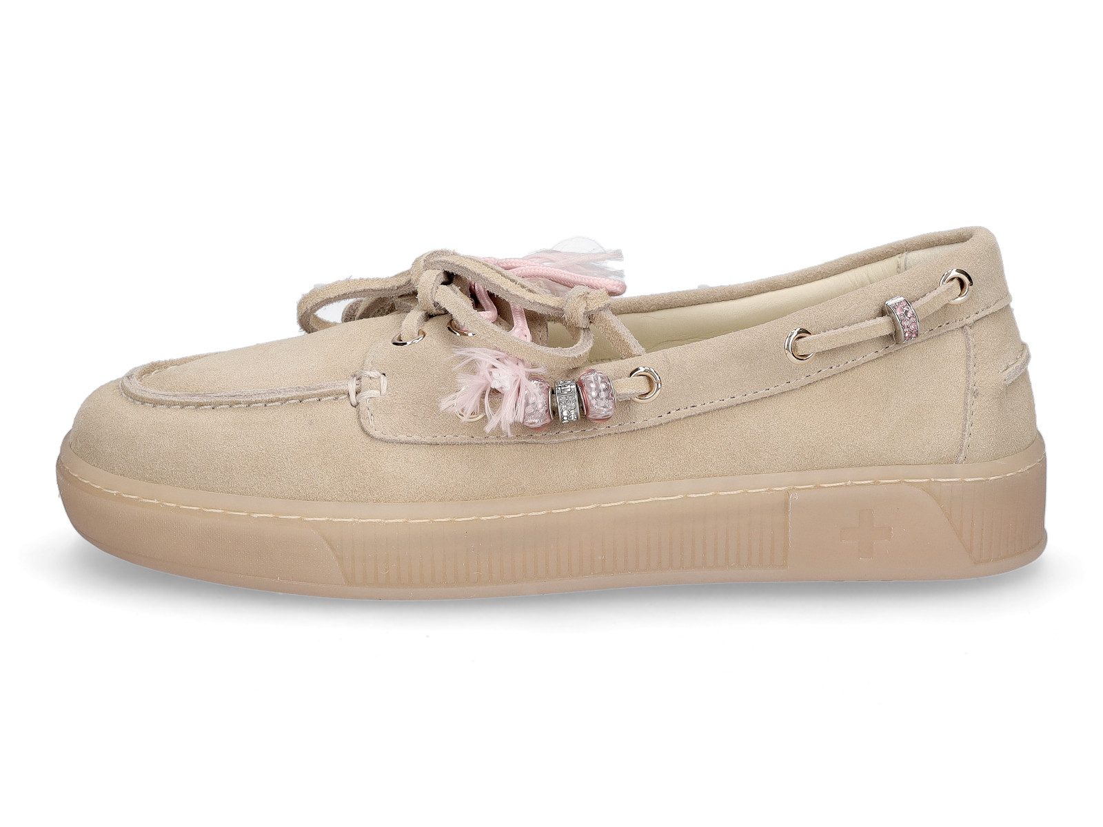 Gio+ Gio+ Damen Mokassin beige Slipper