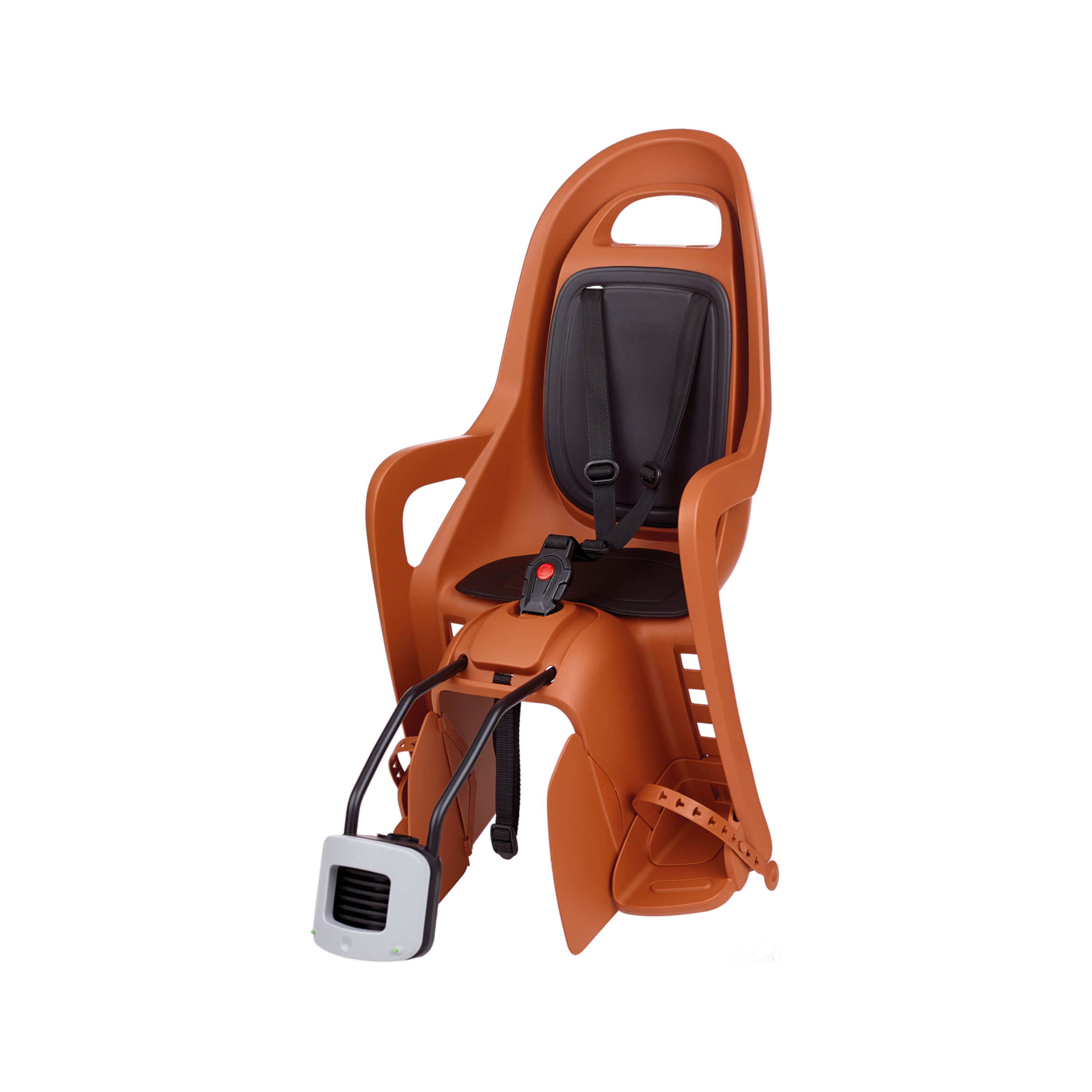 Polisport Fahrradkindersitz Maxi FF mit Rahmenbefestigung, E-Bike geeignet, bis 22 kg