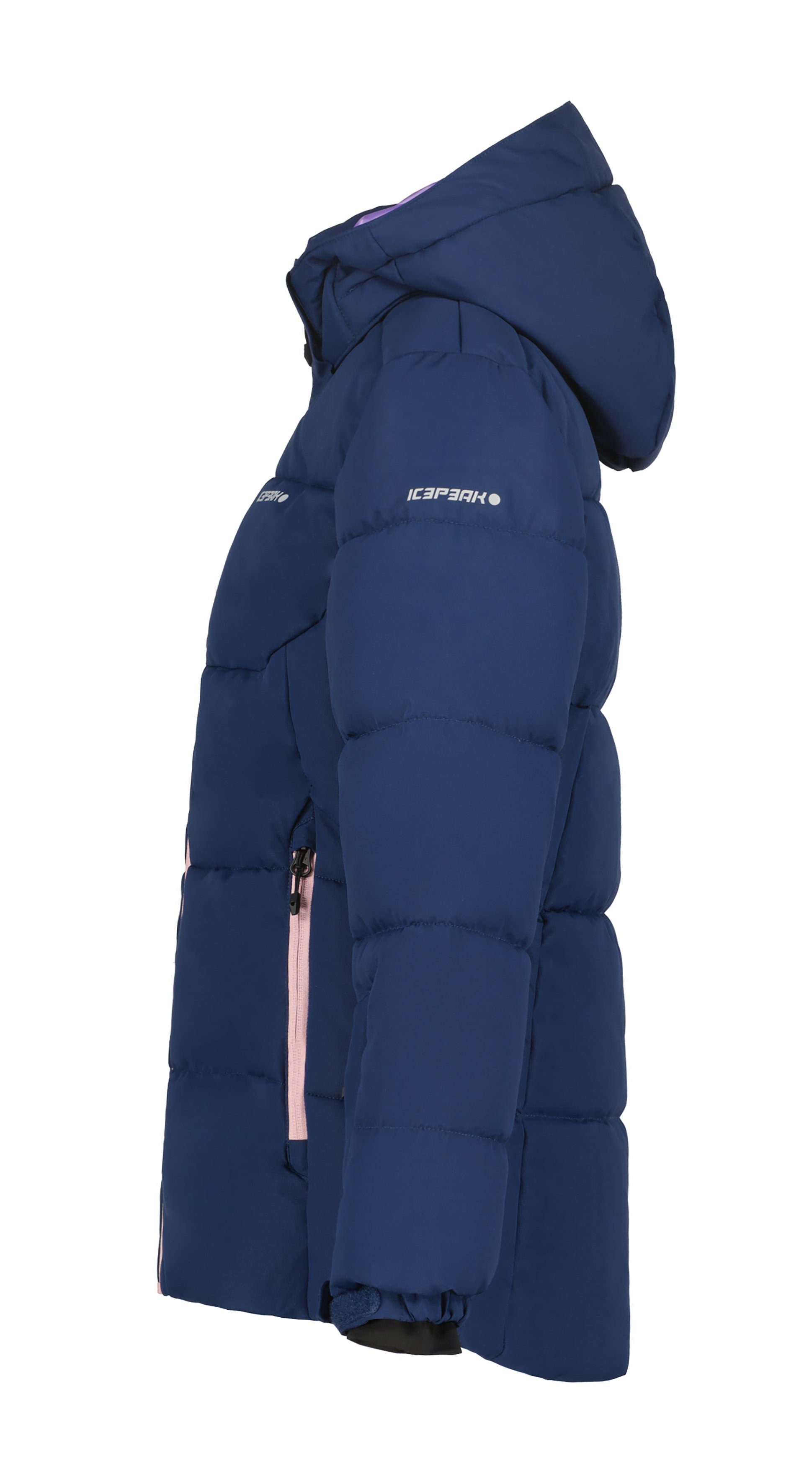 Öffnung Skijacke dark blue SKIJACKE an Kopfhörerkabel für K Icepeak Innentasche LORIS mit der