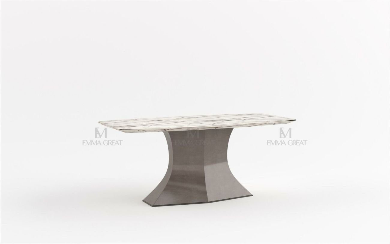 JVmoebel Esstisch Esstisch Holztisch Marmor Tische Tisch Esszimmer Design