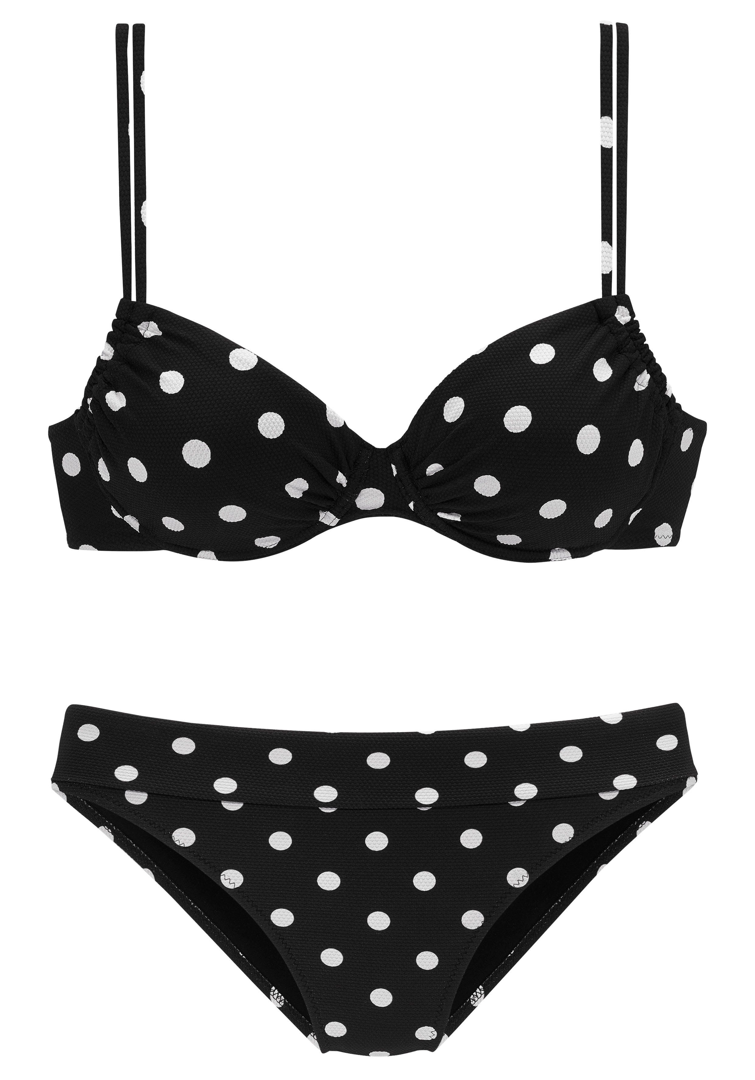 LASCANA Bikini-Hose Powder aus Piqué-Strukturware günstig online kaufen