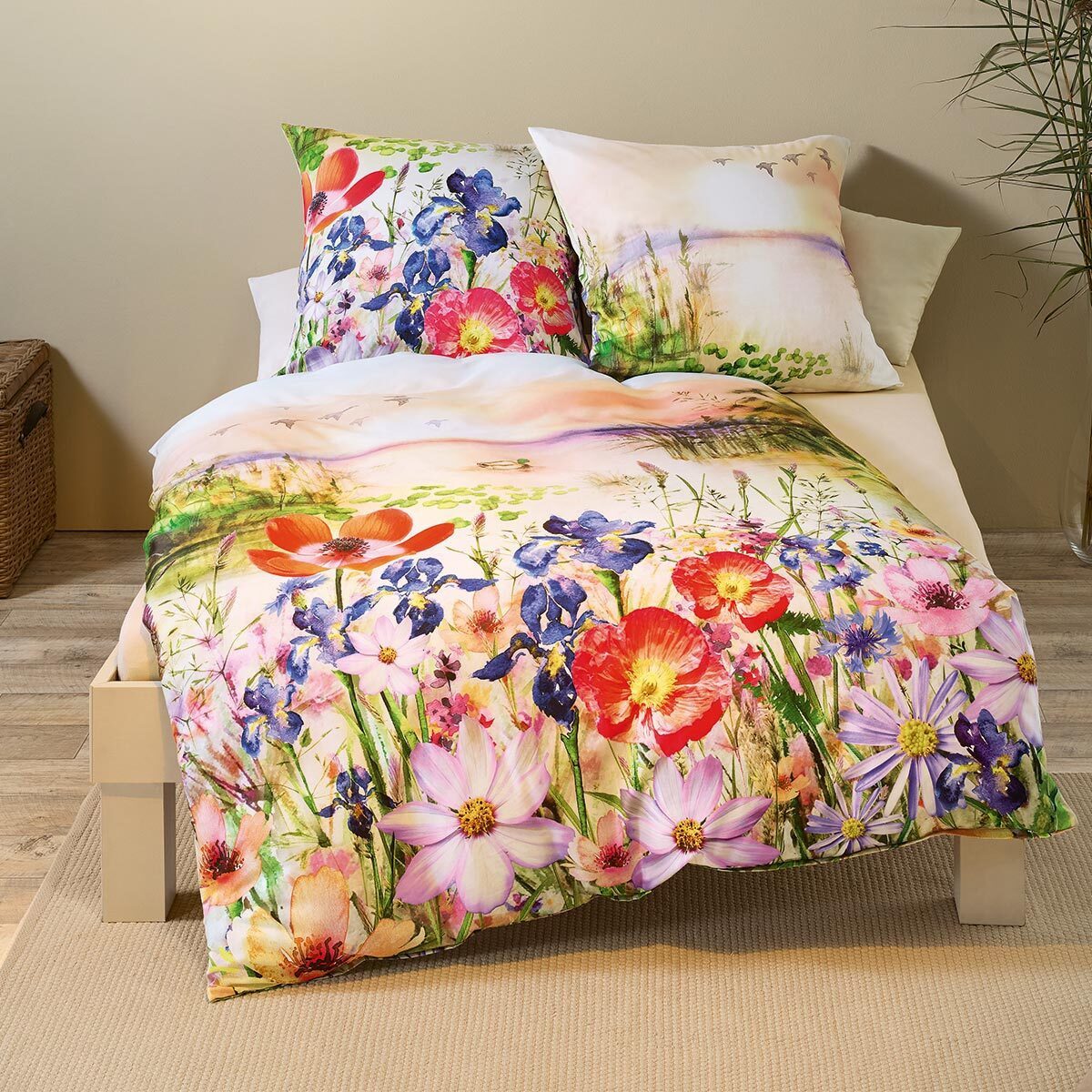 Kaeppel Bettwäsche Sunset Memories, Mako Satin, günstig online kaufen
