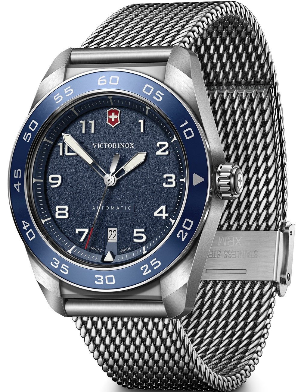 Victorinox Automatikuhr Victorinox 242045 Herrenuhr Swiss Army Automatik 42mm 10ATM Victorinox 242045 Herrenuhr Swiss Army Automatik 42mm 10ATM