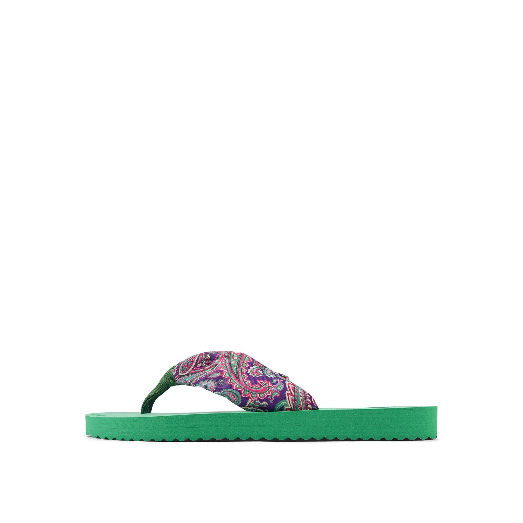 Flip smaragdgrün Zehentrenner paisley flip*tube Flop