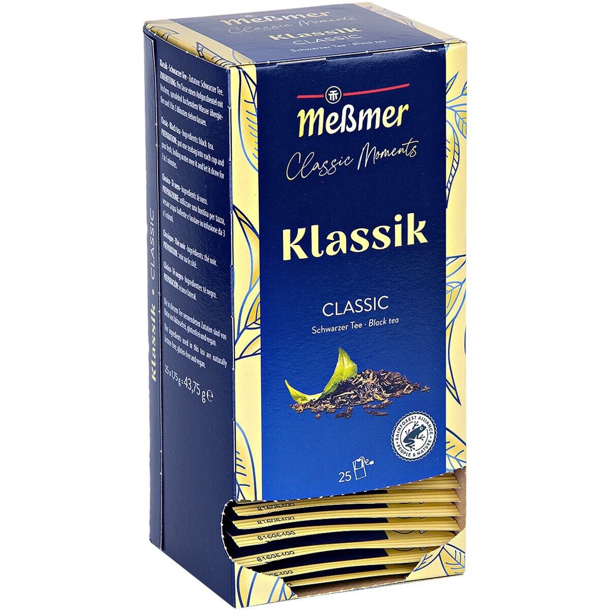 Meßmer Tee Classic Moments Klassik, Schwarzer Tee