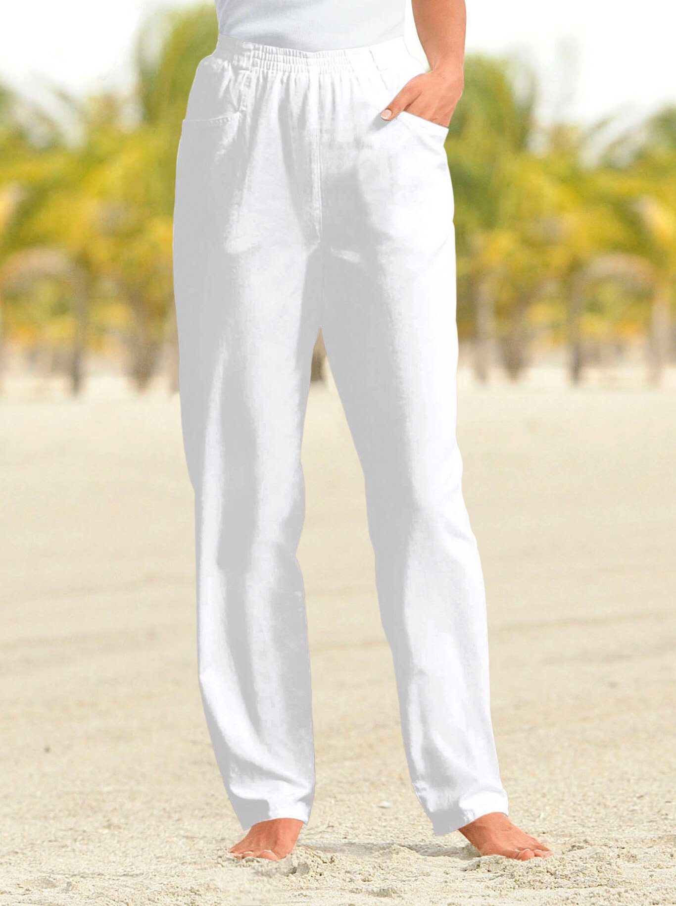 Witt Jerseyhose Schlupfhose Innenbeinlänge ca. 77 günstig online kaufen