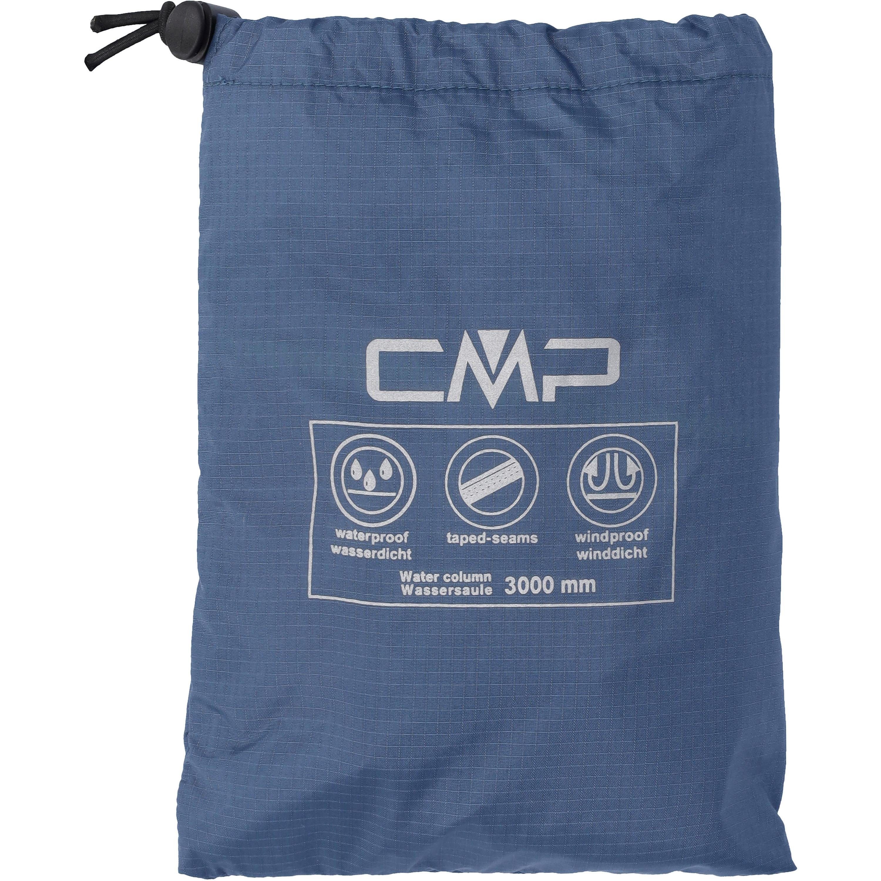 CMP 3000mm Regenjacke dusty Wassersäule blue