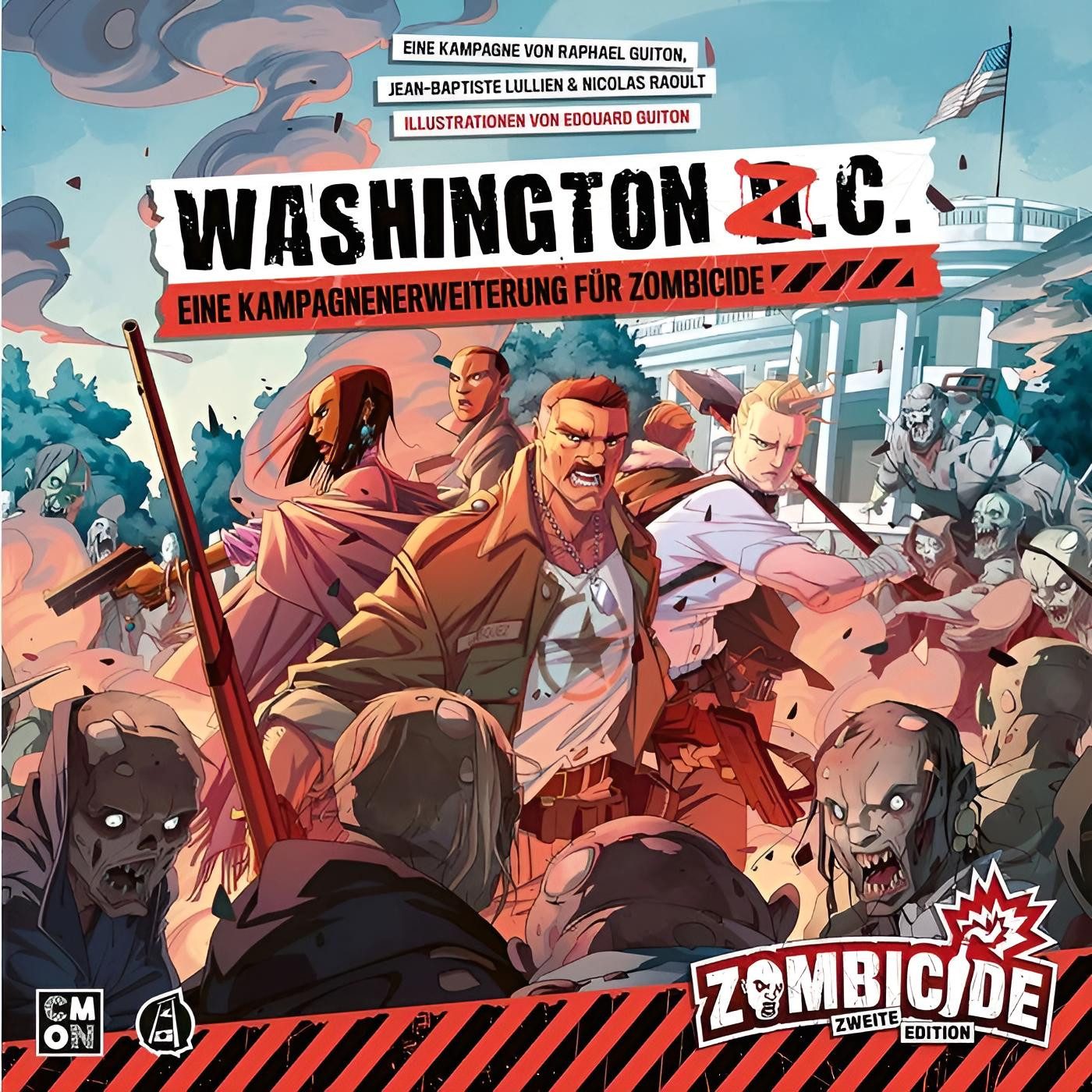 Asmodee Spiel Zombicide 2. Edition - Washington Z.C.
