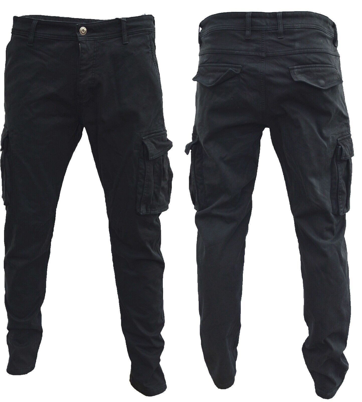 iKENNAS Cargohose Cargo Hose Outdoor Arbeitshose Warm Freizeit