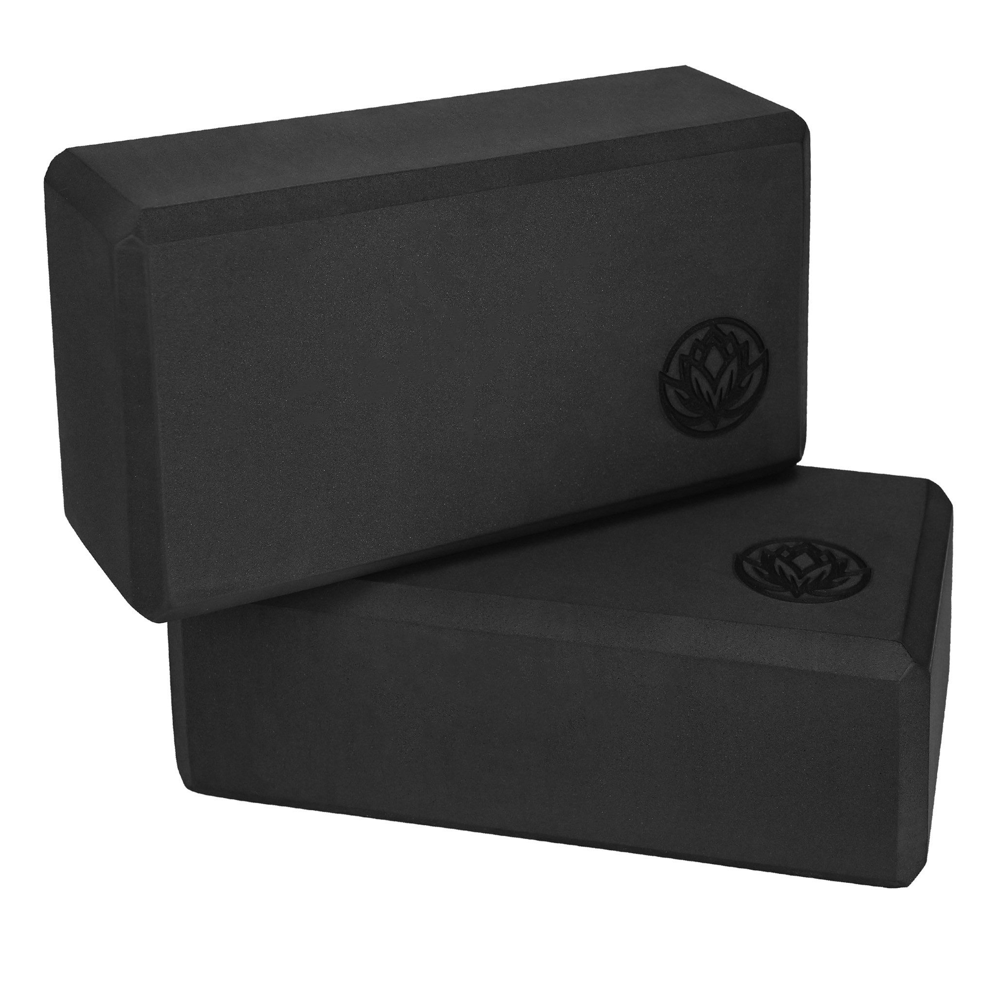 VonBueren Yogablock, 22x12x7,5cm je Yoga Block, Yogablöcke für Damen und Herren aus EVA, (2-tlg), leicht, unterstützen Komfort und sicheren Halt bei Übungen