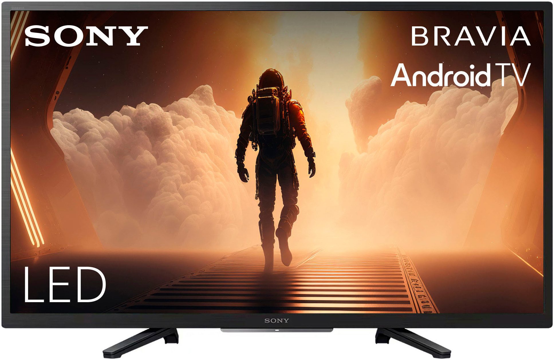 Sony KD-32W800/1 LCD-LED Fernseher (80 cm/32 Zoll, WXGA, Android TV, BRAVIA, HD Heady, Smart TV, Triple Tuner, HDR)