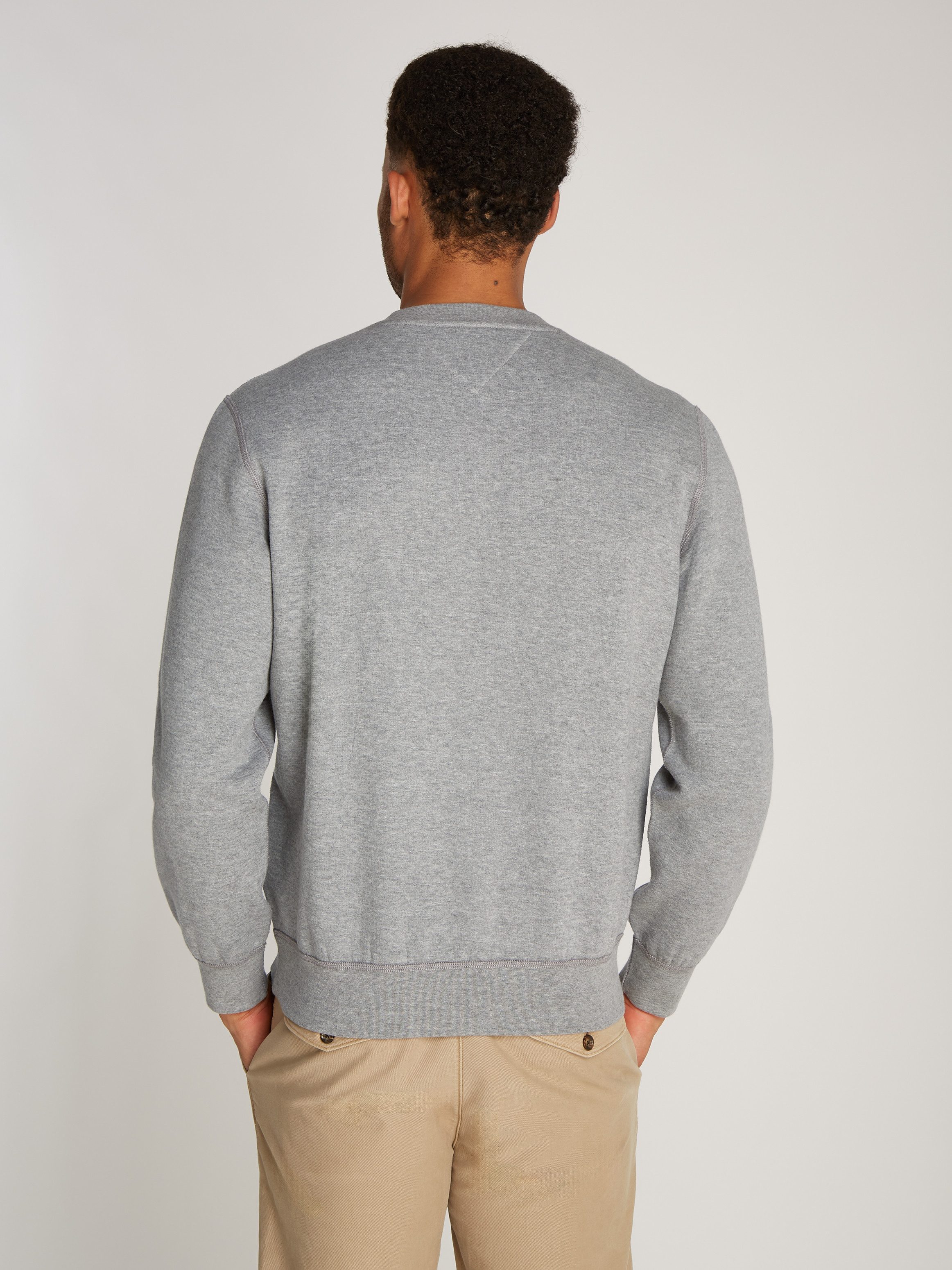 Tommy Hilfiger Sweatshirt ESSENTIAL FLEECE CREWNECK mit Tommy Hilfiger Logo günstig online kaufen