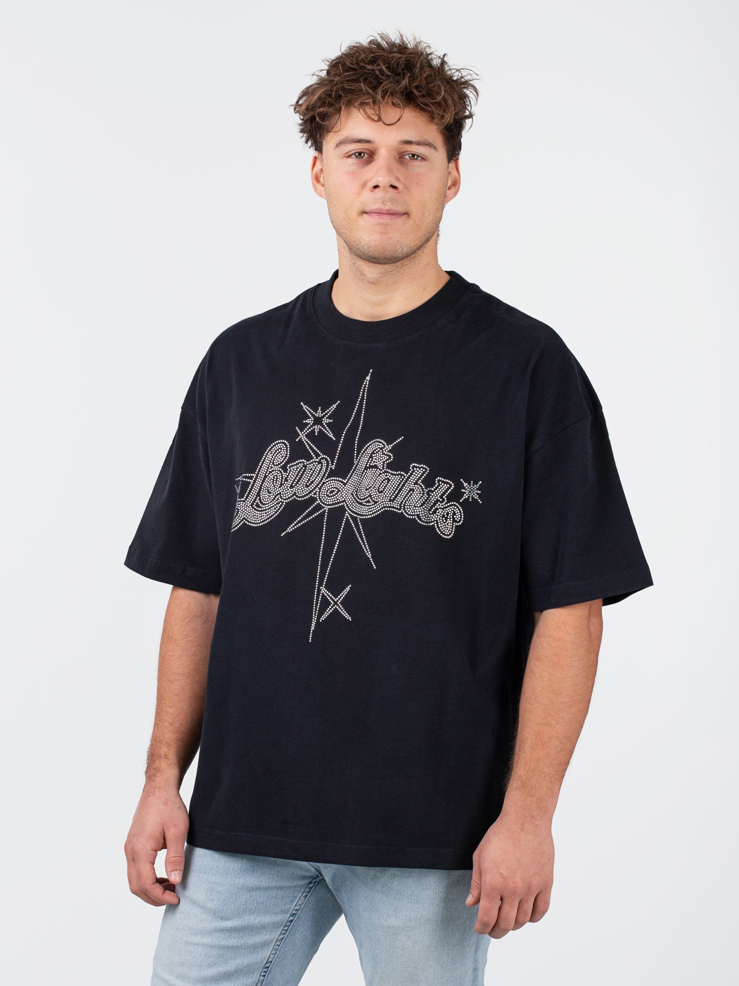 Low Rhinestone T-Shirt Stargaze Studios Lights Lights Studios Low