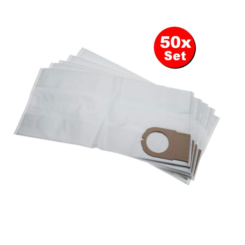 Trade-Shop Staubsaugerbeutel 50x passend für Metabo AS 8000, AS 8001, AS 8520, Starmix HG 8-1020, 50 St., Material: Vliesstoff / Maße: ca. 50 x 24cm