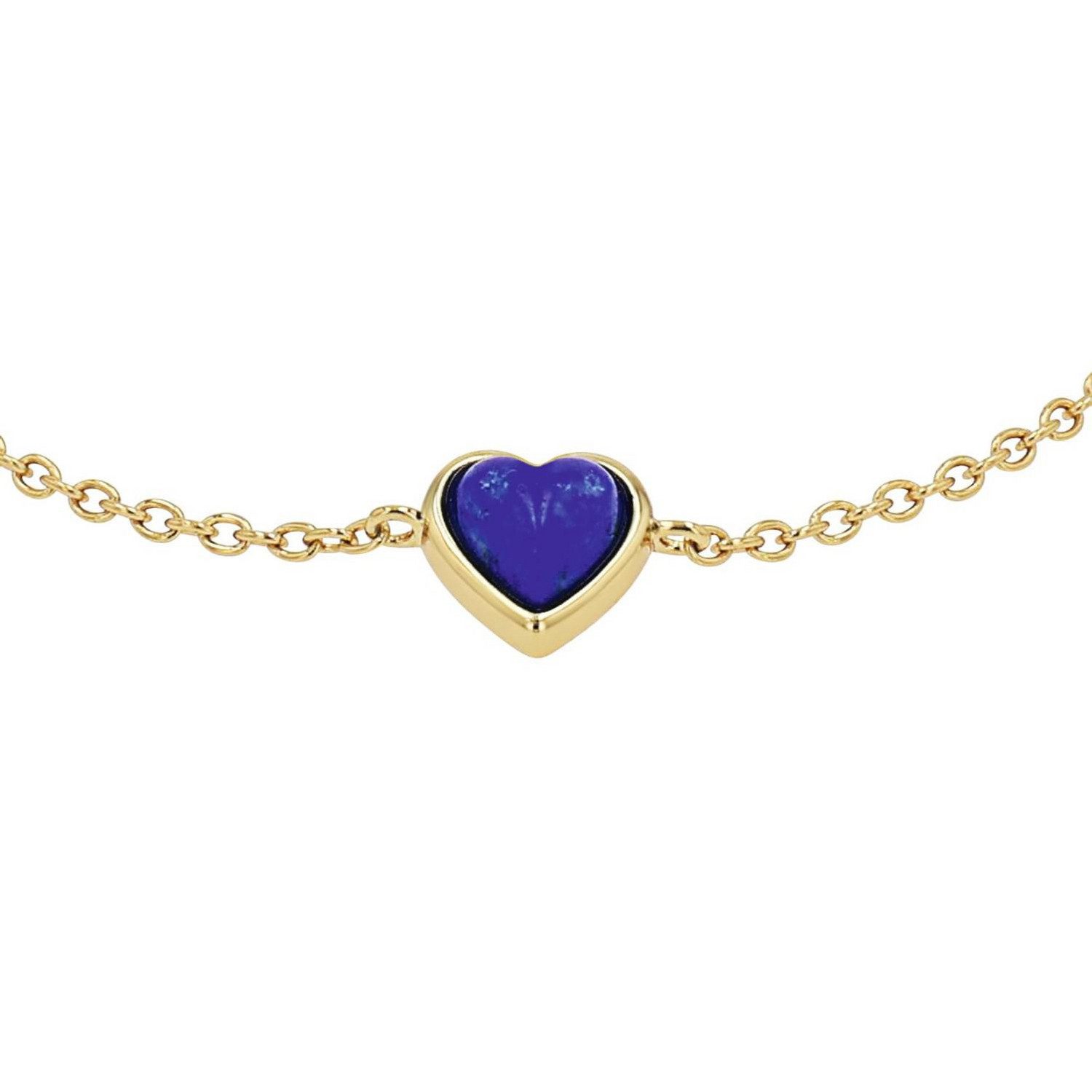 Amor Armband Schmuck Geschenk, Herz, mit Lapislazuli
