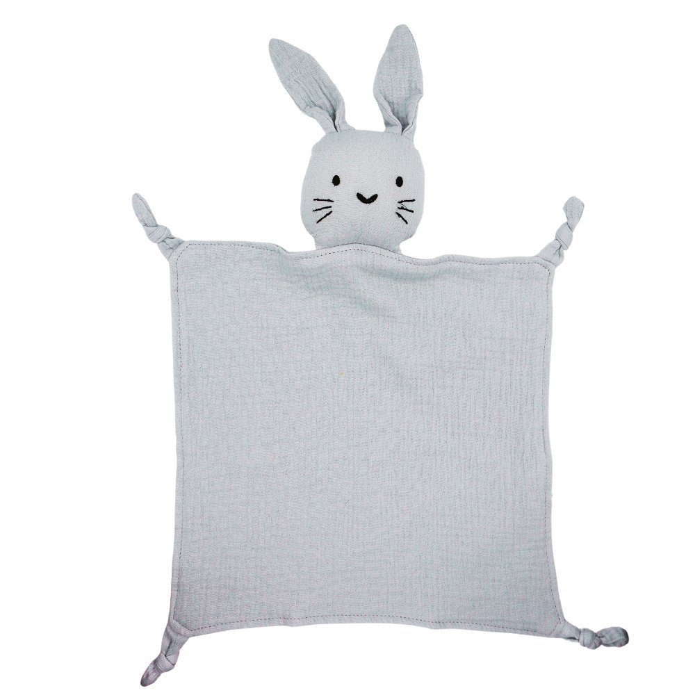 Angel's Baby Schmusetuch Schnuffeltuch, Schlafhilfe aus kuschelweicher Baumwolle mit Hasenmotiv, (Set, 1-tlg)