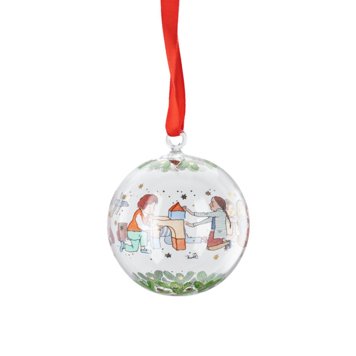 Hutschenreuther Weihnachtsbaumkugel Jahresartikel Weihnachten 2025 Weihnachtsdekoration, Jahreskugel, Weihnachtsbaumkugel, Christbaumkugel 6 cm