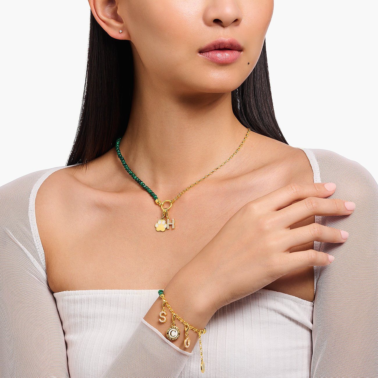 THOMAS SABO Charm-Kette KE2190-140-6-L45V günstig online kaufen