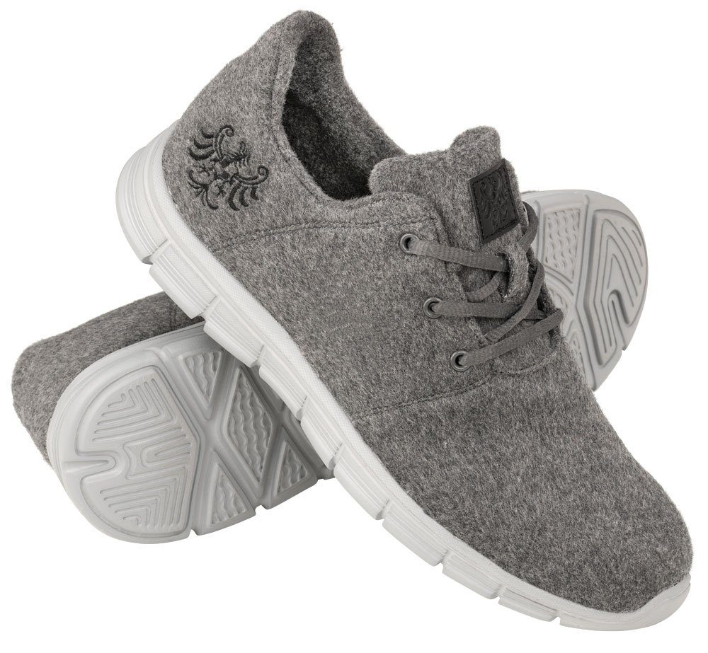 Tiroler Loden Sneaker ultraleicht und superbequem aus reiner Schurwolle