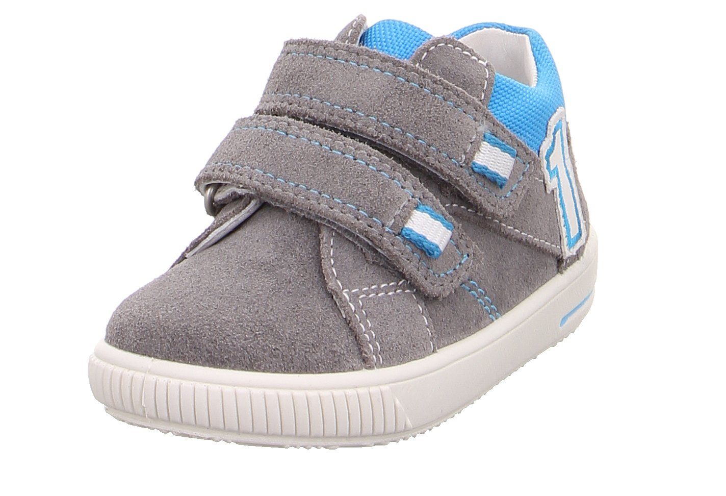 superfit Kinder Lauflernschuh 4-09357-25 hellgrau / blau Lauflernschuh