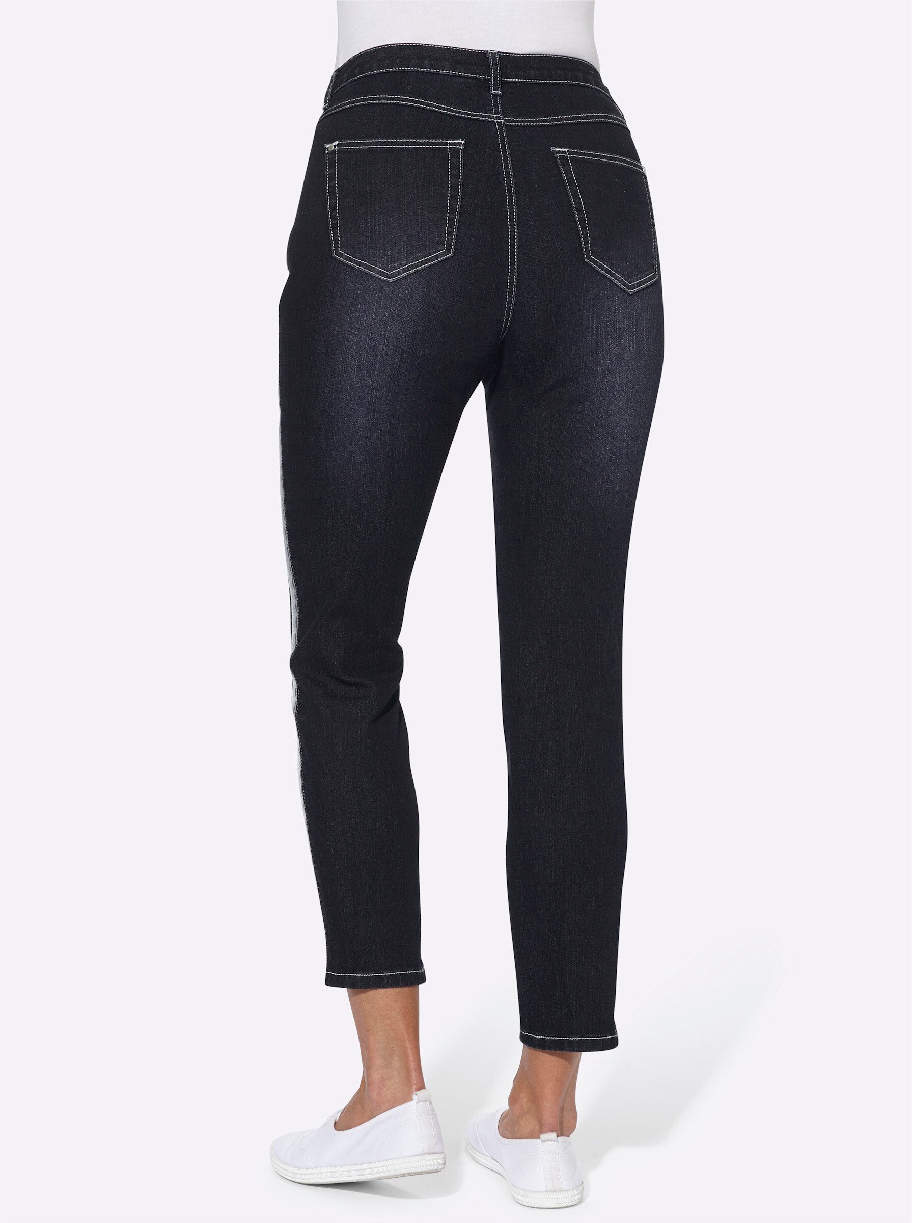 Witt Jeansshorts 7/8-Jeans leicht vertieft – Bild 3 von 3