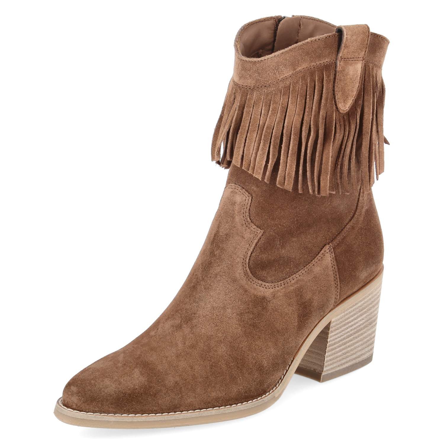 Paul Green Paul Green 8249-009 Damen Rauleder braun Westernstiefel günstig online kaufen