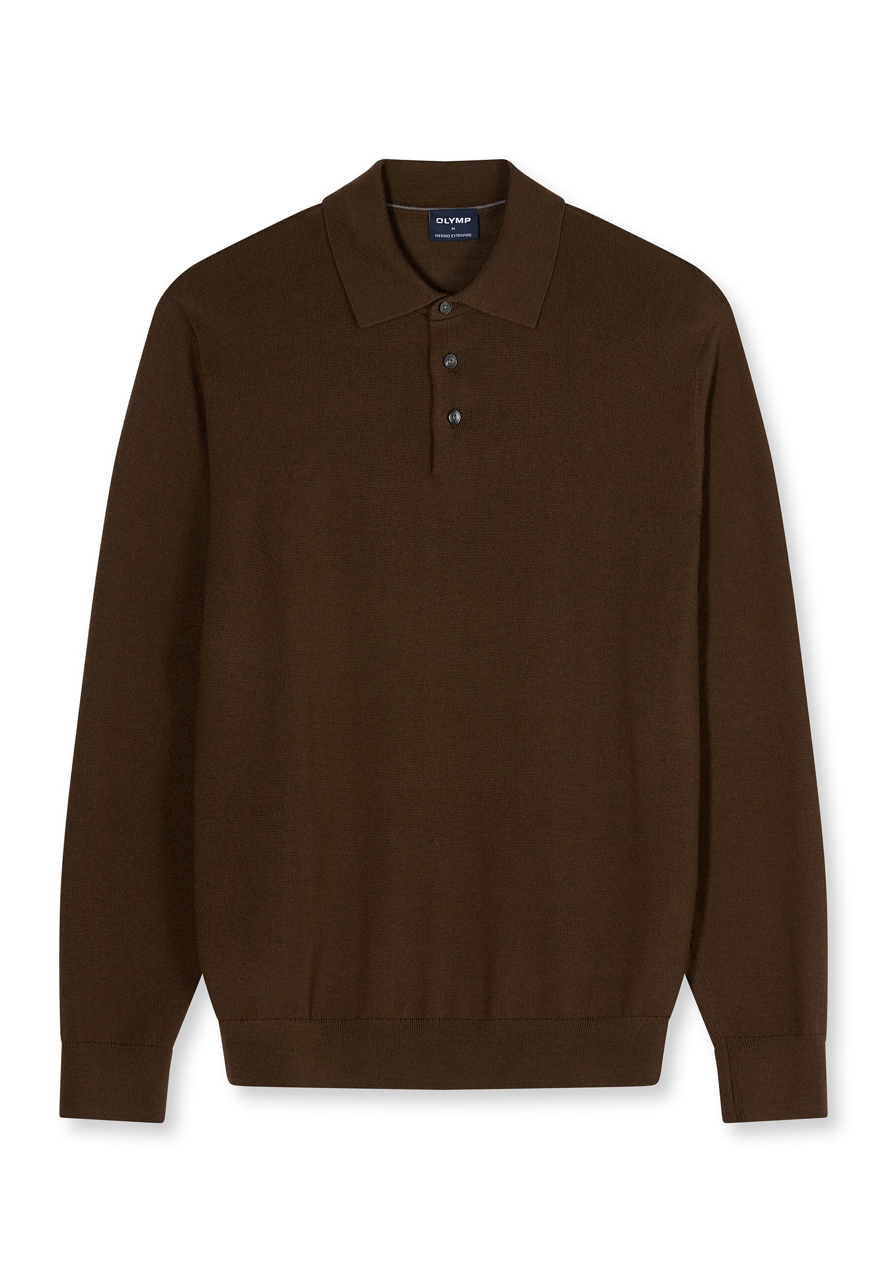 OLYMP Langarm-Poloshirt OLYMP Casual Strick, Polo langarm