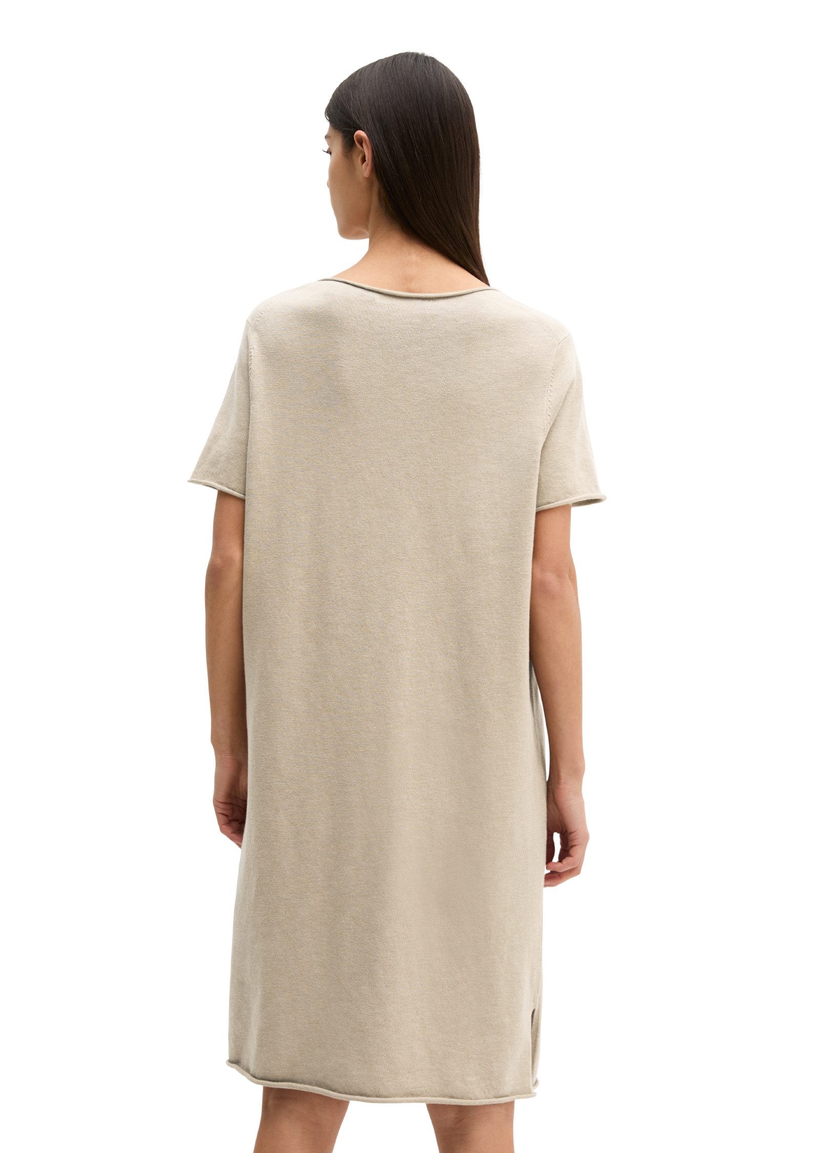 Marc O'Polo Strickkleid aus Organic Cotton-Leinen-Mix