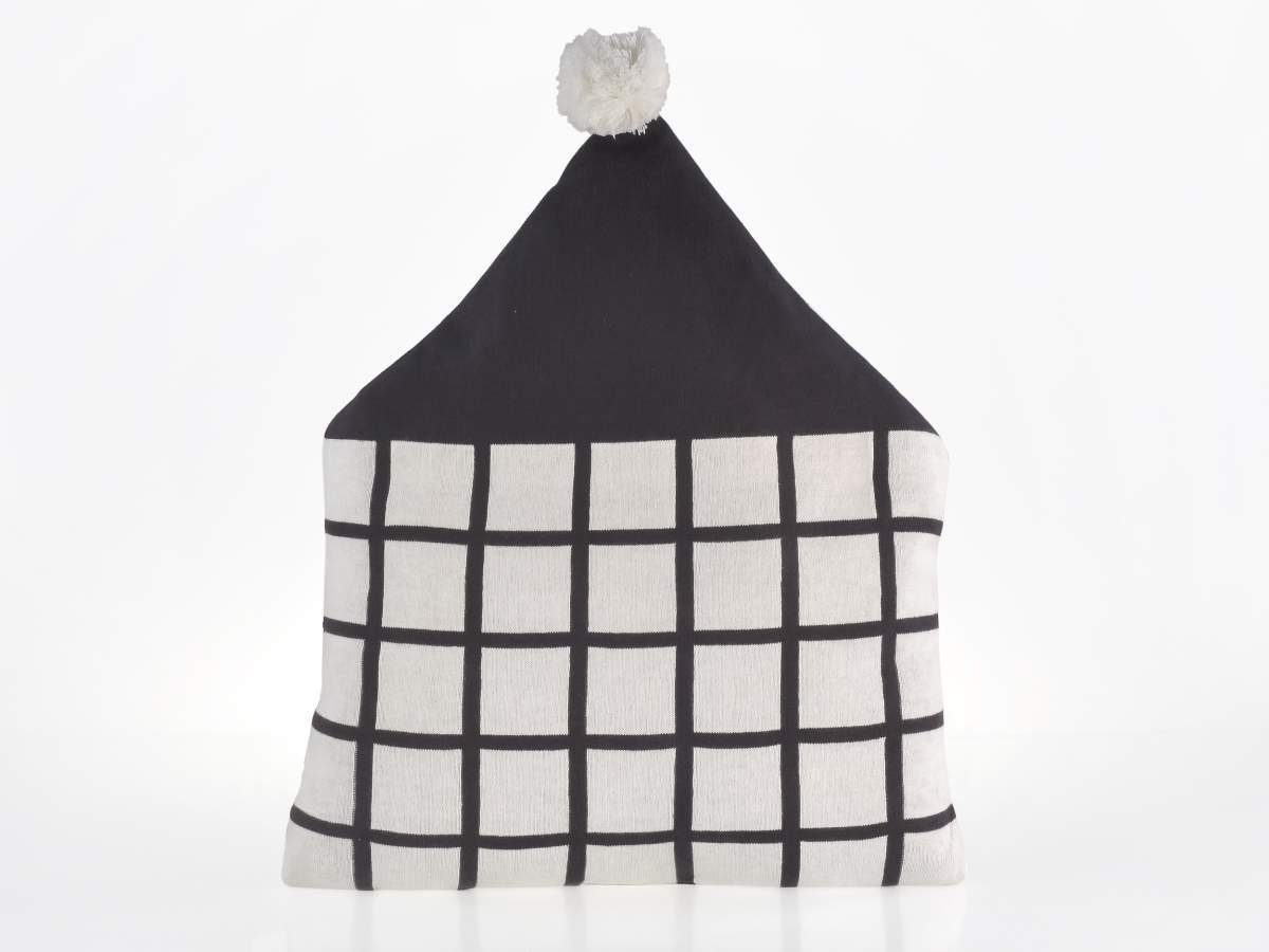 Södahl Zierkissen Magic Forest, (oA, 1 St), Kissen für Kinderzimmer, 42cm, Haus, Bio-Baumwolle GOTS